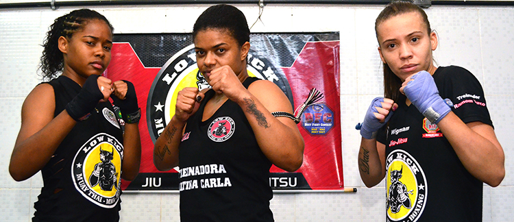 Juiz-foranas vencem lutas no 1º Golden Girl de Três Rios 1 esp muay thai vale esta olavo