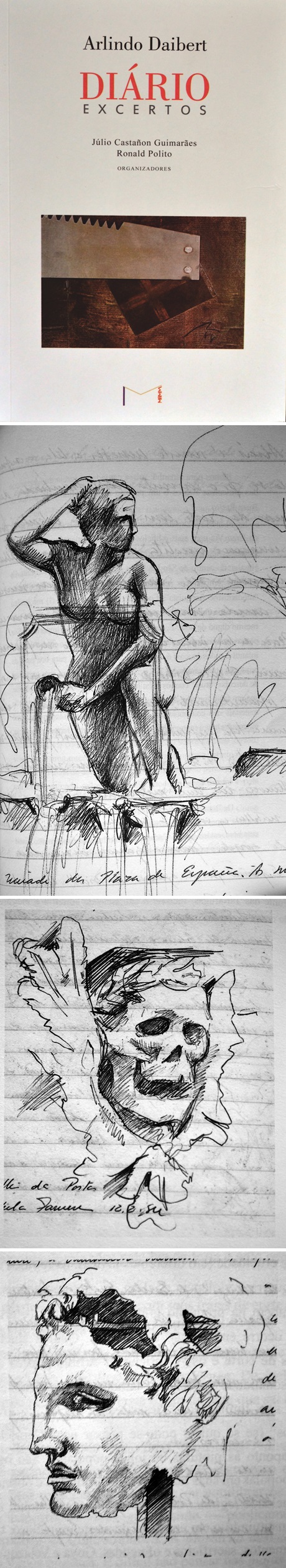 Exposição e livro revelam diário de Arlindo Daibert 2 montagem arlindo daibert