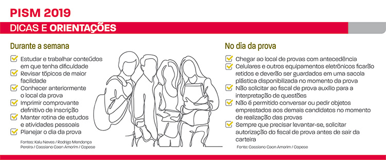 Professores dão dicas de preparação final para o Pism 1 pism 2019 dicas