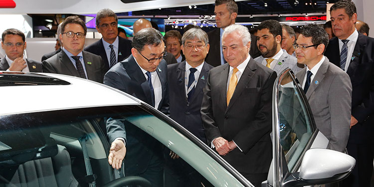 No Salão de SP, Temer assina decreto que regulamenta Rota 2030 2 temer Cesar Itiberê PR CAPA