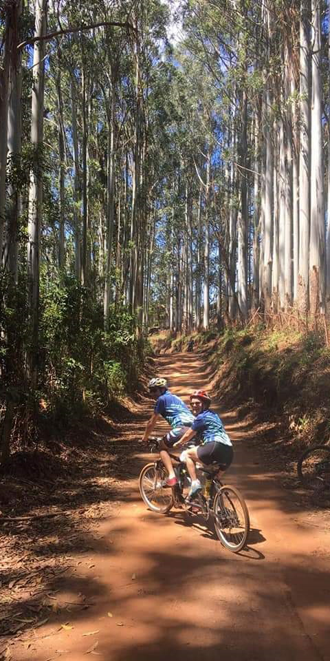 Com esclerose múltipla, juiz-forana conta como o ciclismo lhe trouxe amor, saúde e qualidade de vida 2 Fernanda e Wander em Aiuruoca Arquivo pessoal 10