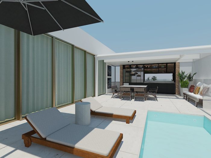 Piscina Projeto do escritório Aletheia Westermann Arquitetos Piscina AWA 0