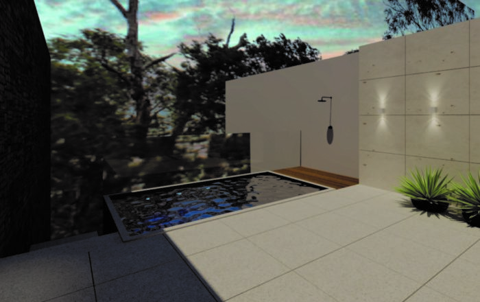 Piscina Projeto do escritório Aletheia Westermann Arquitetos Piscina AWA 3