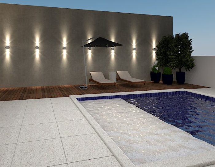 Piscina Projeto do escritório Aletheia Westermann Arquitetos Piscina AWA 4
