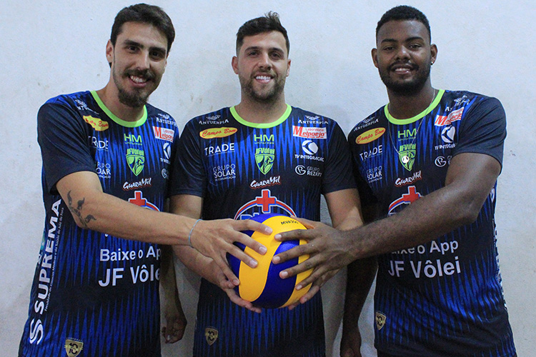 JF Vôlei oficializa trio e busca um atleta para fechar elenco 1 esp jf volei