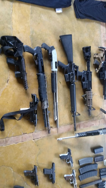 PM desarticula quadrilha e apreende armas de grosso calibre 2 quadrilha leopoldina 2 divulgação PM