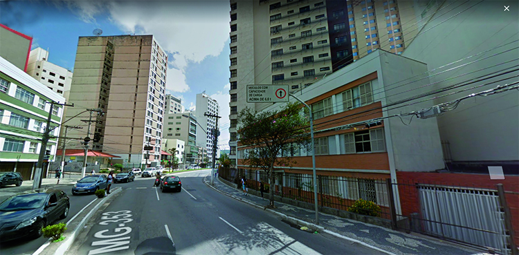 As vias da web: entre o Street View e as ruas reais de JF 3 avenidaitamarfranco01