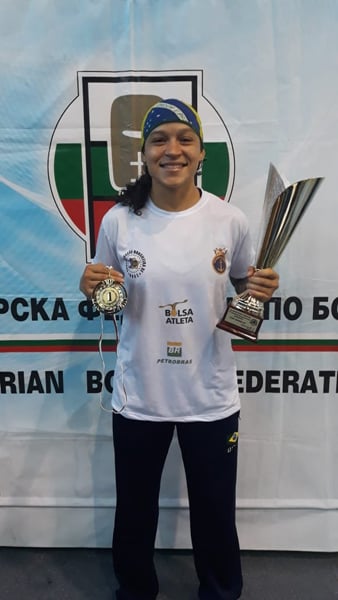 Beatriz Ferreira é campeã de tradicional torneio de boxe na Europa 2 esp boxe beatriz ferreira foto arquivo pessoal2