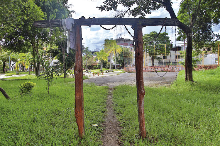 Praças sem atrativos estão esvaziadas em Juiz de Fora 6 Praça do Bairro Industrial 2 Fernando Priamo