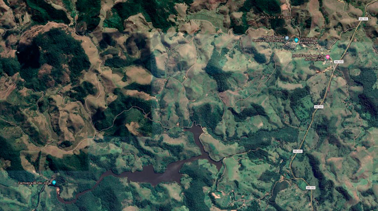 Após alerta de risco em barragem, estradas vicinais têm pontos interditados 1 barragem