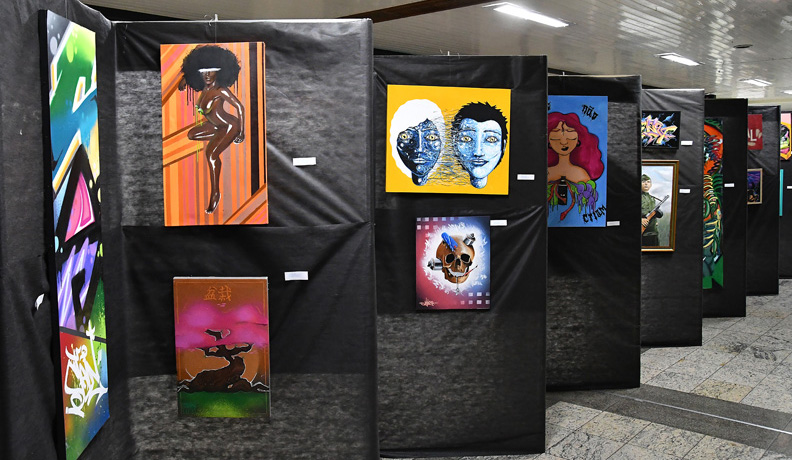 A arte das ruas, da pele e da periferia em convergência 1 expo santa shopping 01 marcelo site