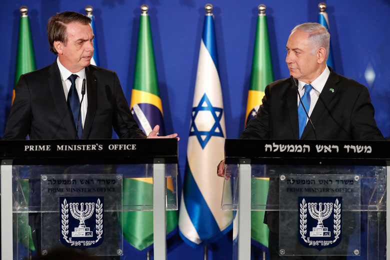 Bolsonaro promete decisão sobre embaixada até 2022 1 Bolsonaro Israel by Ag Brasil Alan SantosPR Jerusalém