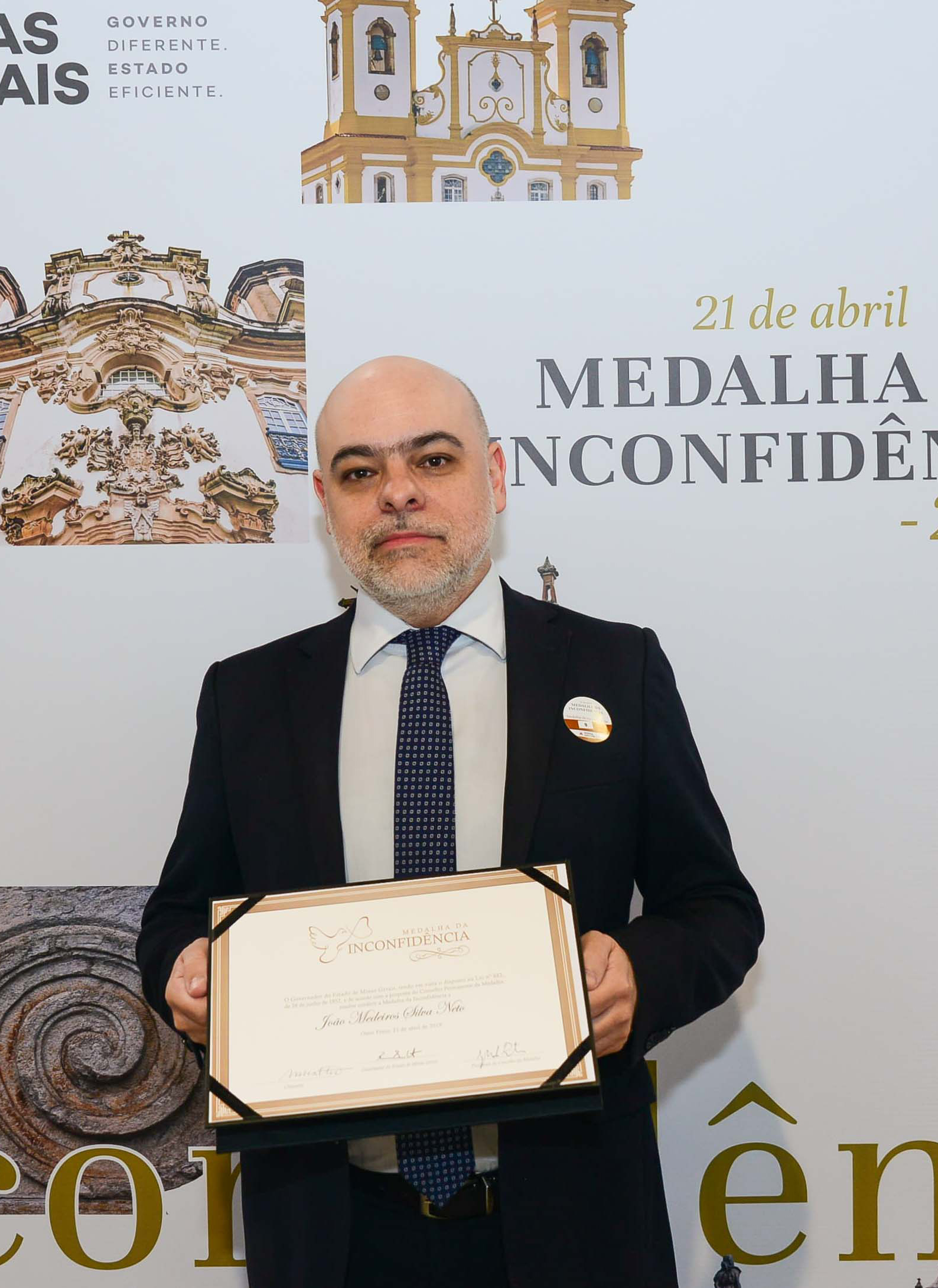 Medalha da Inconfidência 2019Crédito: Marco Evangelista/Imprensa MG Medalha da Inconfidência 2019Crédito: Marco Evangelista/Imprensa MG
