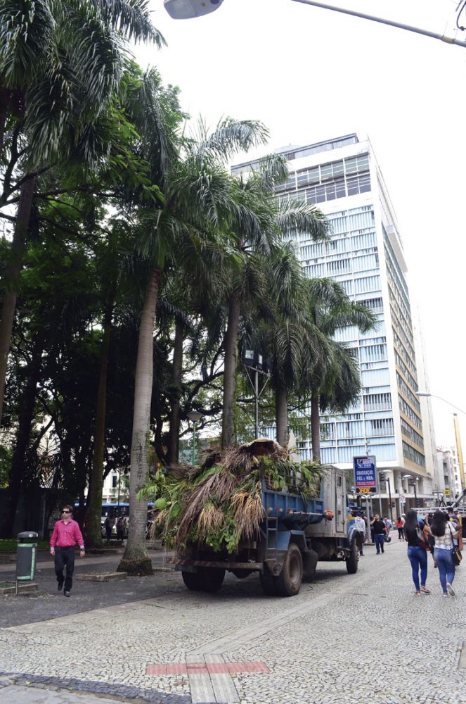 PJF faz operação choque de limpeza no Parque Halfeld 2 PARQUE HALFELD1