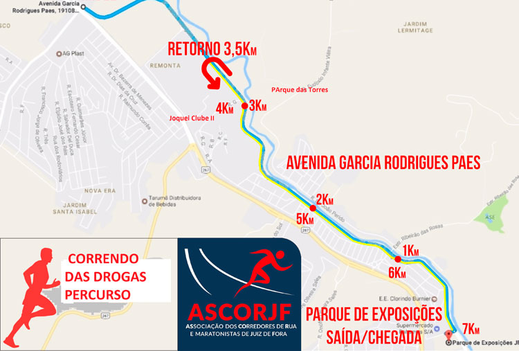 Ranking retorna neste domingo com a 4ª Correndo das Drogas 1 correndo das drogas