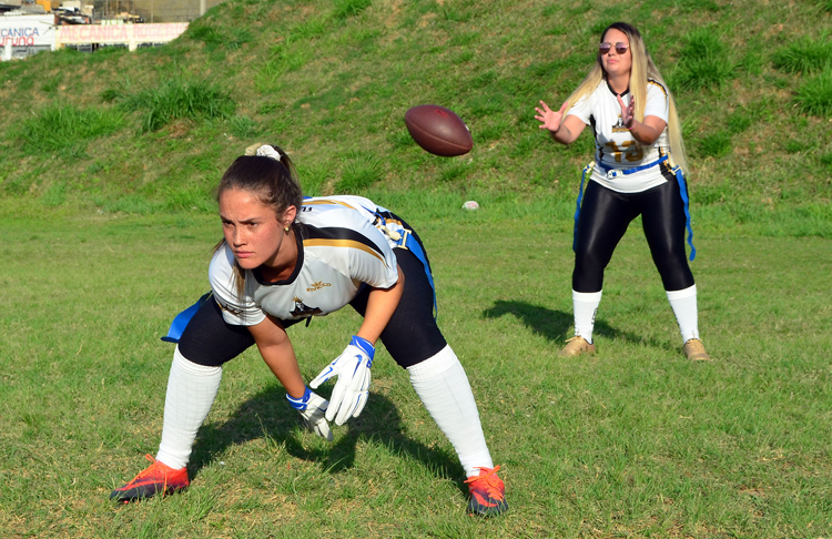 Imperadoras organizam seletiva para times de flag football 1 esp flag football JF Imperadoras foto Olavo Prazeres interna