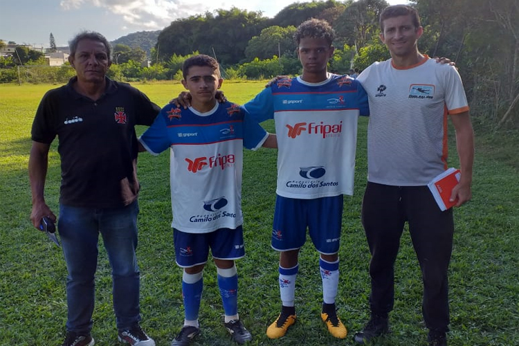 esp seletiva Vasco Gabriel Araújo Cardoso e Claysson Teles Pereira