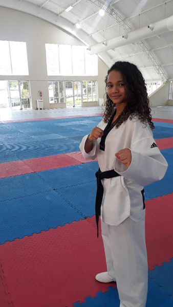 Danielly Vitória participa de training camp com a Seleção Brasileira 1 esp taekwondo Dani foto arquivo pessoal interna