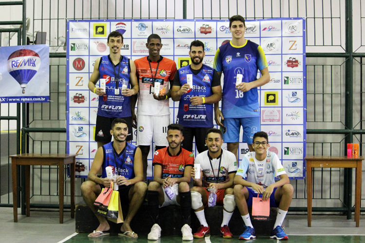 Univôlei vence a 5ª Taça JF de Voleibol masculino 2 esp taça jf seleção do torneio mr fotografia