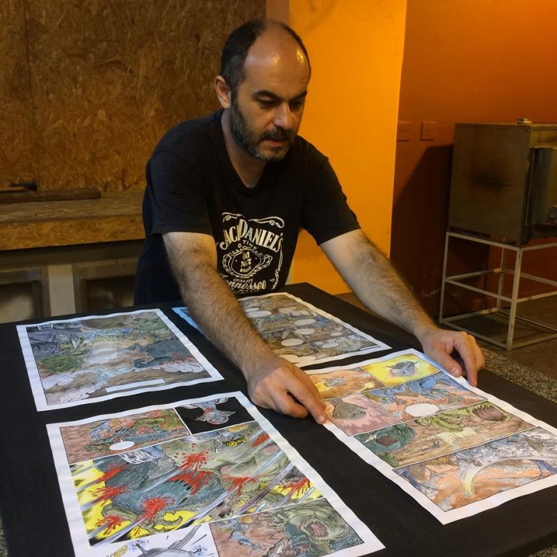 Confira a primeira mostra do ilustrador Óqui, no CCBM 1 otavio subtil e1555429779239