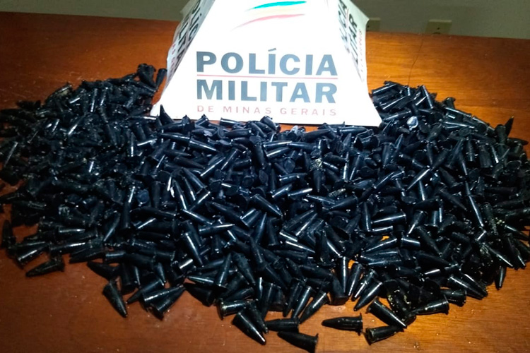 pinos de cocaína divulgação pm