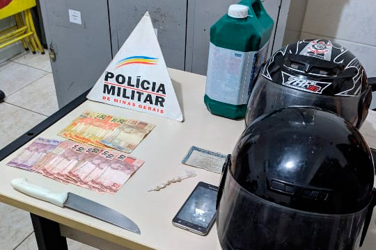 PM prende suspeitos de roubo a posto de combustível em São Pedro 1 roubo a posto são pedro