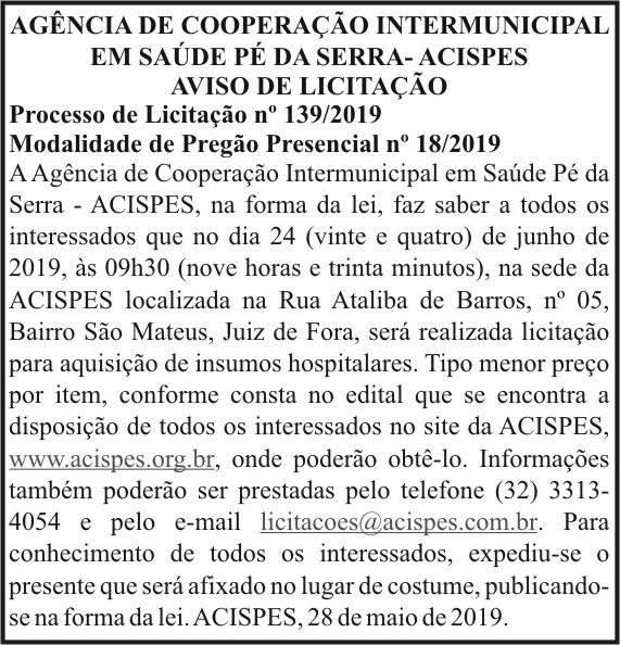1 ACISPES 139