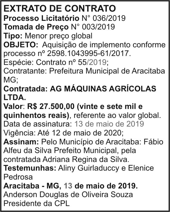1 ARACITABA 036