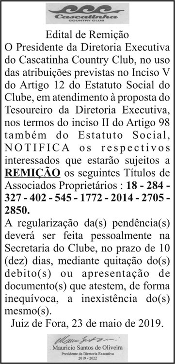 Edital de Remição 4 1 CASCATINHA