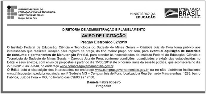1 IFSUDESTE 3X7
