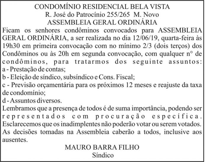 Condomínio Residencial Bela Vista 4 1 MAURO