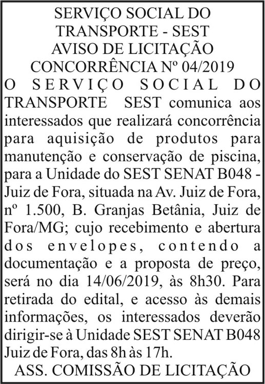 Serviço Social do Transporte - SEST 4 1 SEST1