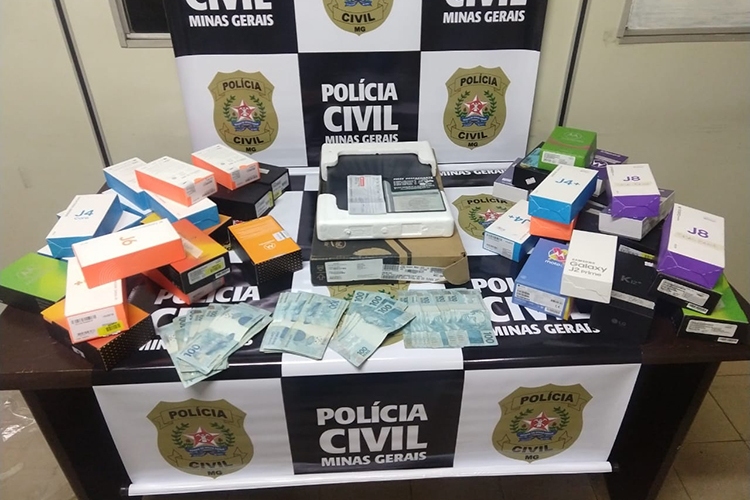 Polícia Civil recupera celulares roubados nas Casas Bahia e Lojas Americanas 1 celulares recuperados americanas