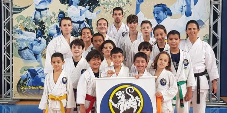 esp caratê equipe CEKS no Brasileiro foto divulgação destacada