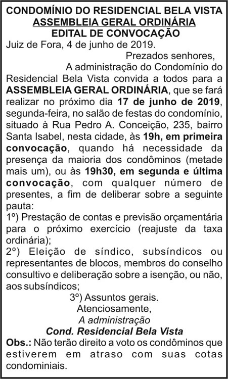 1 BELA VISTA
