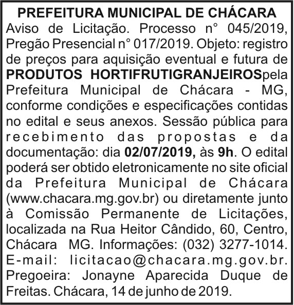 1 CHACARA 045