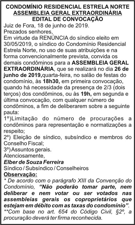 1 ESTRELA NORTE