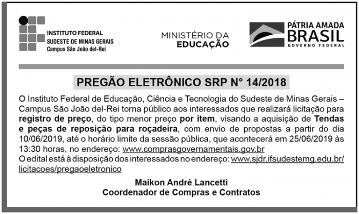 1 IFSUDESTE