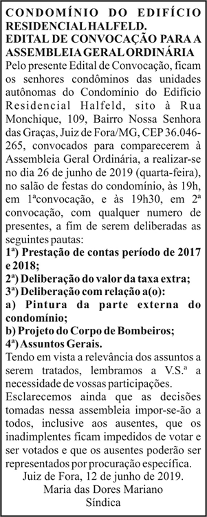 Condomínio do Edifícil Residencial Halfeld 4 1 JEOVA