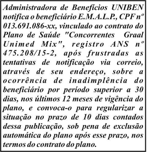 Administradora de Benefícios UNIBEN 4 1 UNIBEN2
