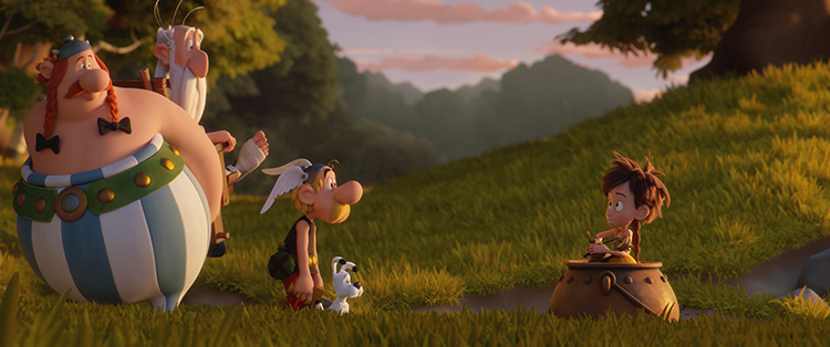 Os dias de hoje segundo o cinema francês 5 Asterix e o Segredo da Poção Mágica 211