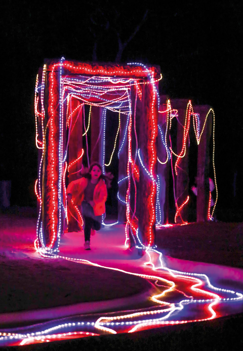 Festa das Luzes reúne mais de 10 designers no Vale do Café 2 corredor de luzes