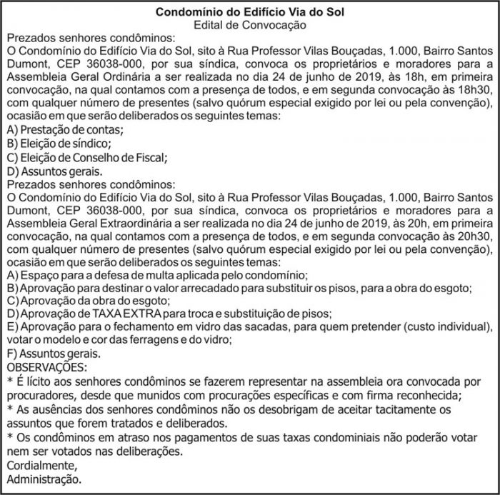 Condomínio do Edifício Via do Sol 4 editada via do sol