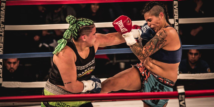 Fiona perto de disputar cinturão no maior evento de kickboxing da América 2 esp Fiona foto Francisco Javier