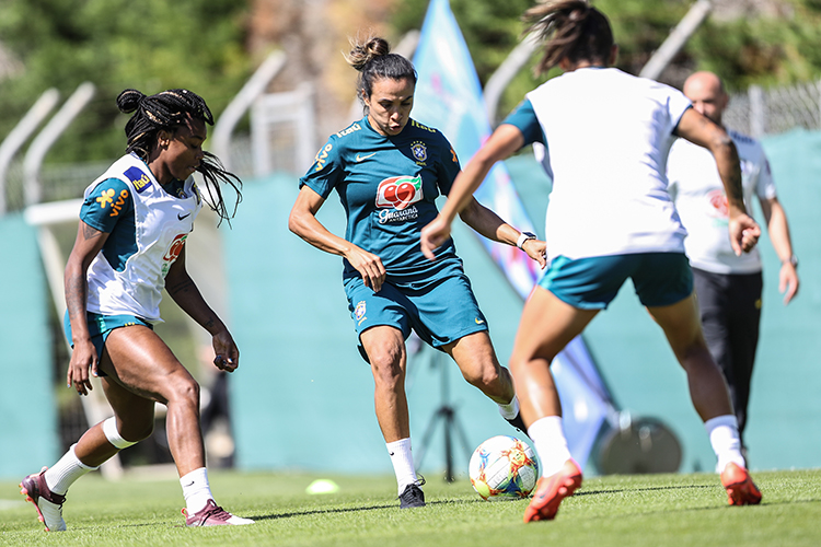 Com Marta provável, Brasil tem forte teste contra a Austrália 1 esp Seleção foto Assessoria CBF interna