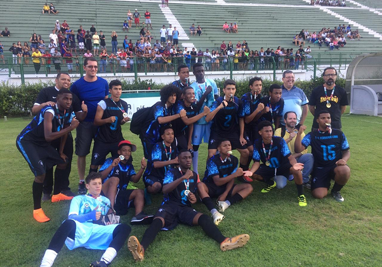 Fernando Lobo e Jesuítas são campeões de futebol dos Jogos Intercolegiais 1 esp intercolegiais Fernando Lobo foto Lucas Demolinari Sel PJF 2