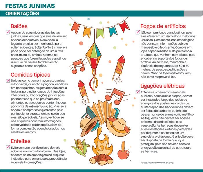 Inmetro dá dicas para comprar produtos juninos 1 festas juninas