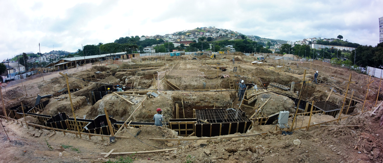 Fundação da edificação do novo Fórum está em fase final 1 forum