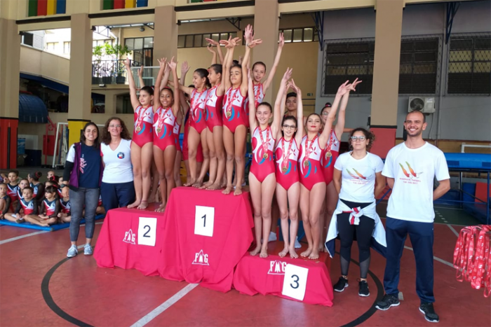 Ginastas do João XXIII conquistam 11 pódios em Mineiro Escolar 2 joao