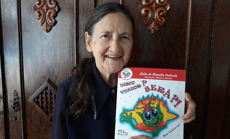 Aos 82 anos, Lidia Andrade lança seu primeiro livro 1 lidia escritora 82 anos release site